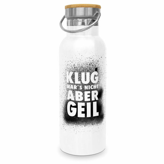 PPD Klug wars nicht Steel Bottle, Thermoflasche, Isoflasche, Thermo Flasche, Iso, 500 ml, 471332