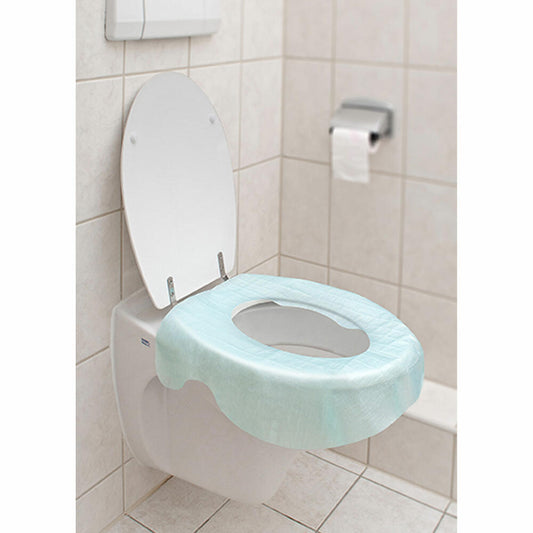 reer WC-Cover Toilettenauflage, 3er Set, Toiletten Auflage, Hygieneauflage, Abdeckung Toilettensitz, Einweg, 4812