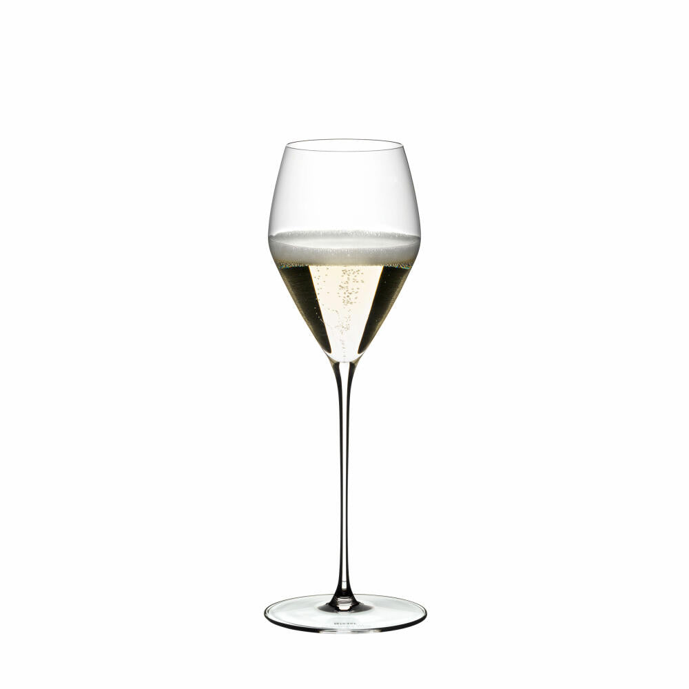 Riedel Veloce Champagne Wine Glas, 2er Set, Champagnerglas, Weinglas, Kristallglas, 327 ml, 6330/28