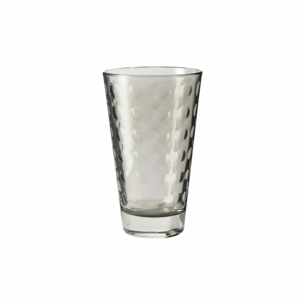 Leonardo Optic Longdrinkglas, Cocktailglas, Becher, Made in Germany, Glas, Basalto, 200 ml, 18007