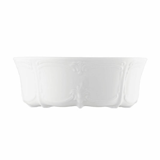 Hutschenreuther Baronesse dessert bowl, salad bowl, Estelle White, porcelain, 13 cm, 10513