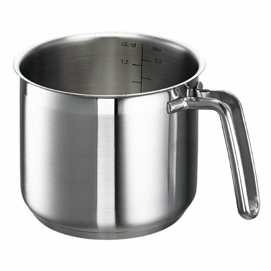 Schulte-Ufer Mini-Milchtopf Little Lilly, Milch Topf, Edelstahl 18/10, Ø 14 cm, 1.9 L, 64038-14