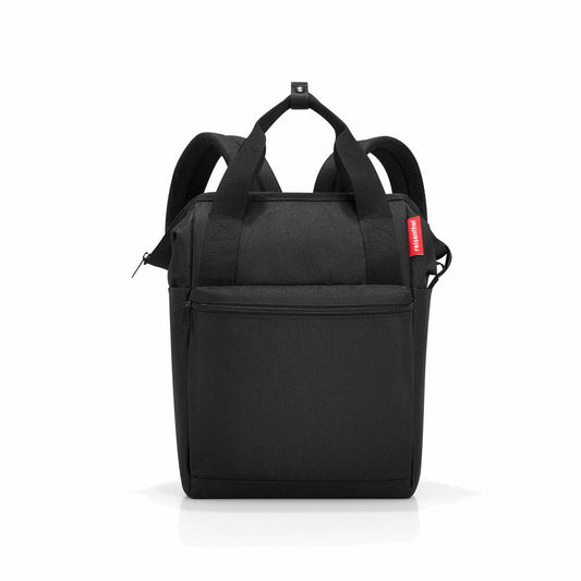 reisenthel Allrounder R, travel bag, doctor's bag, bag, shoulder bag, black, 12 L, high-quality polyester fabric, JR7003