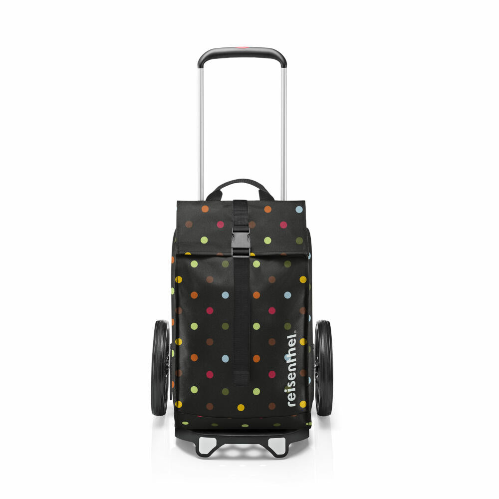 reisenthel citycruiser, Einkaufstrolley mit Tasche, Dots, 40 L, MJ7009