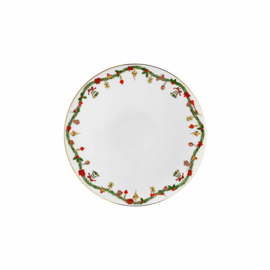 Hutschenreuther Nora Teller flach, Teller, Geschirr, Bone China, Christmas, 22 cm, 02048-726037-10862