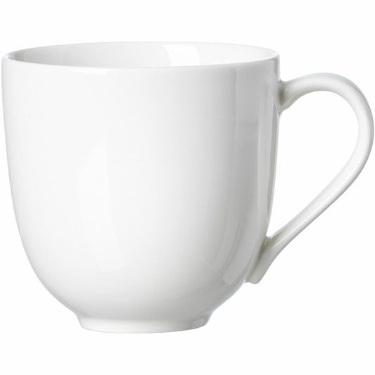 Ritzenhoff & Breker Becher Skagen, Kaffeebecher, Teetasse, Kaffee Tasse, Porzellan, Weiß, 440 ml, 407174