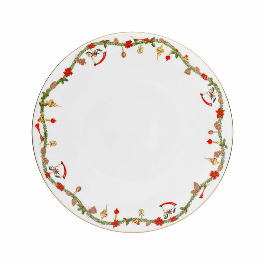 Hutschenreuther Nora underplate, plate, tableware, bone china, Christmas, 31 cm, 02048-726037-10261