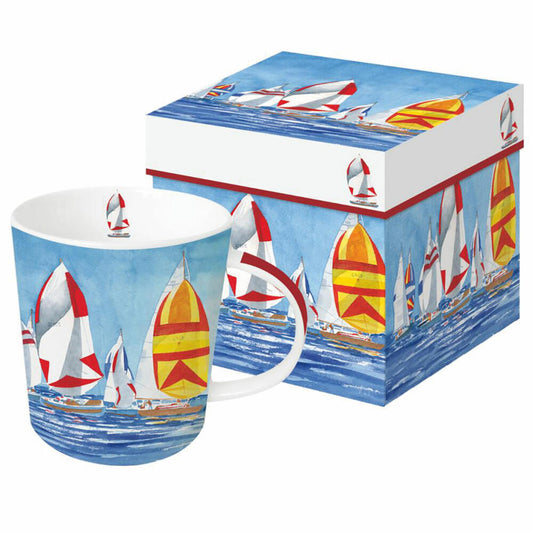 PPD Regatta Trend Mug, in gift box, mug, coffee mug, cup, New Bone China, 400 ml, 160302625