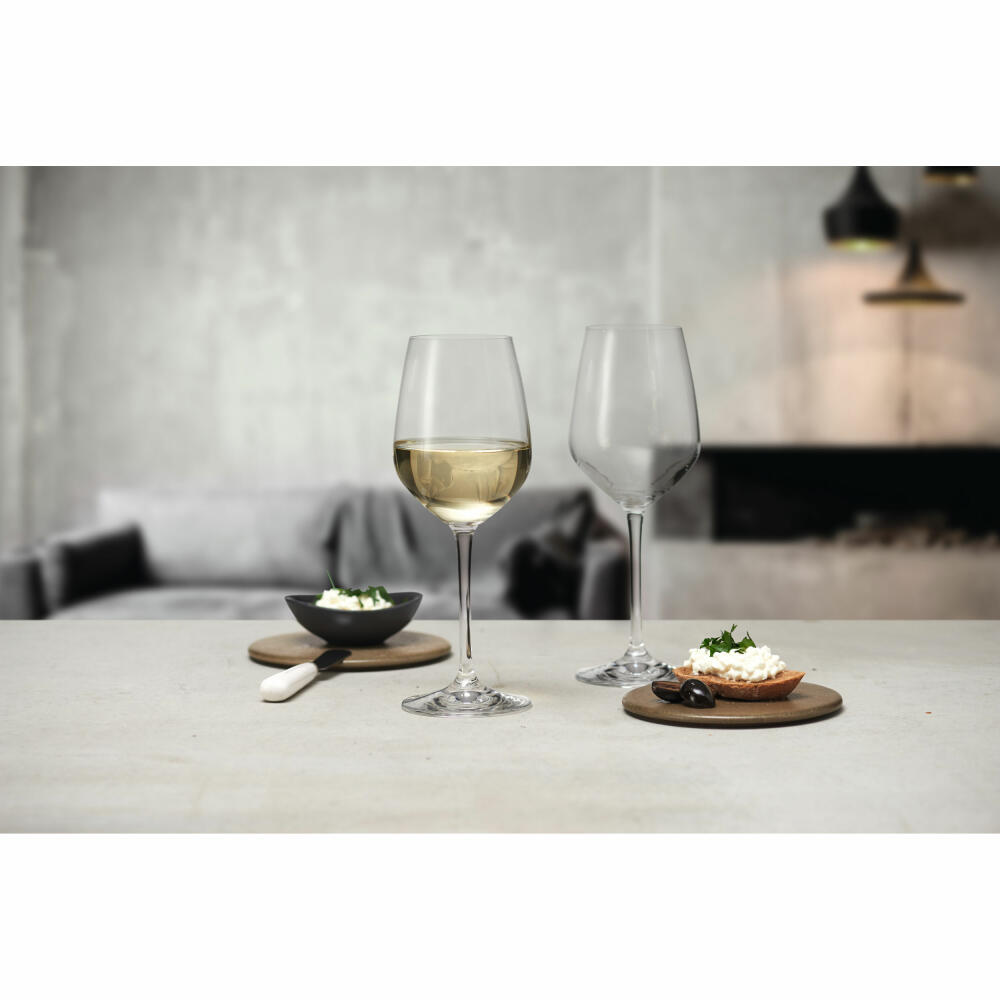 montana white wine glass :vivid, wine glass, crystal glass, clear, 380 ml, 042966