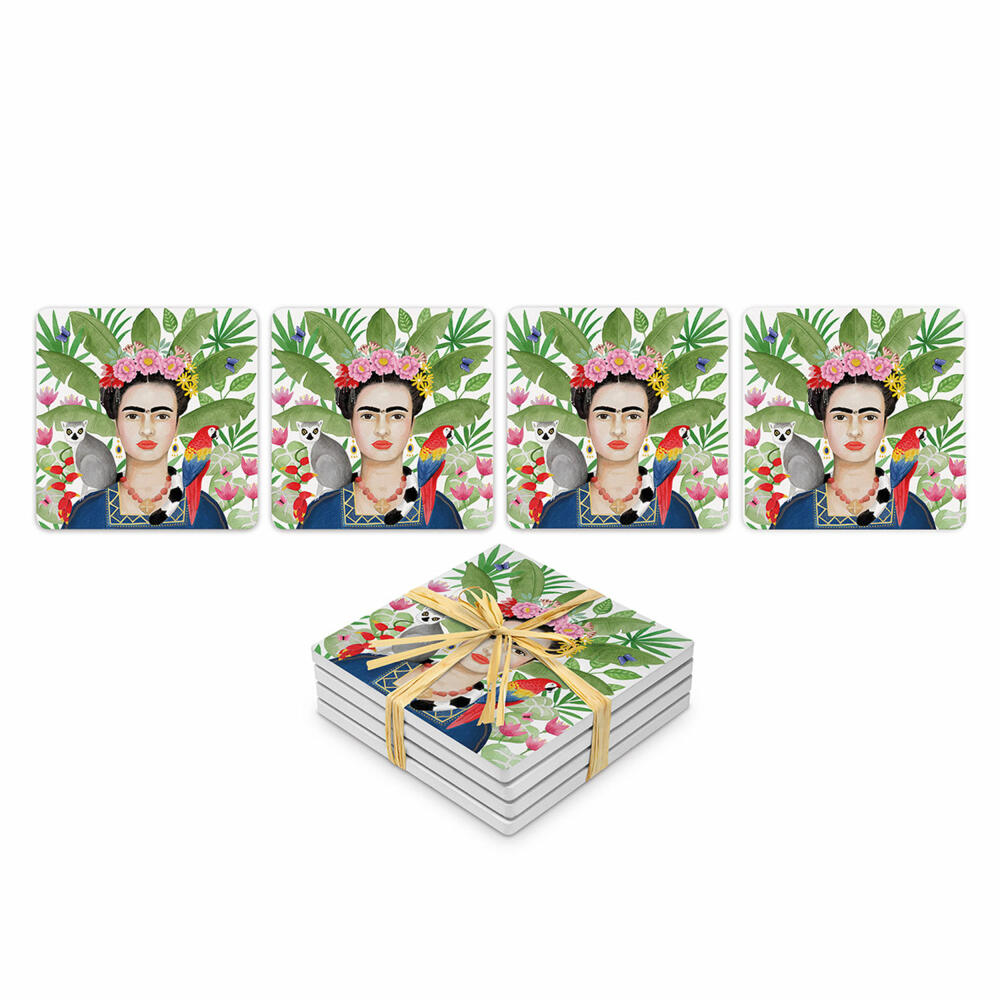 PPD Coyoacàn Design Coaster, 4-tlg., Untersetzer, Glasuntersetzer, Dolomit, 186502567