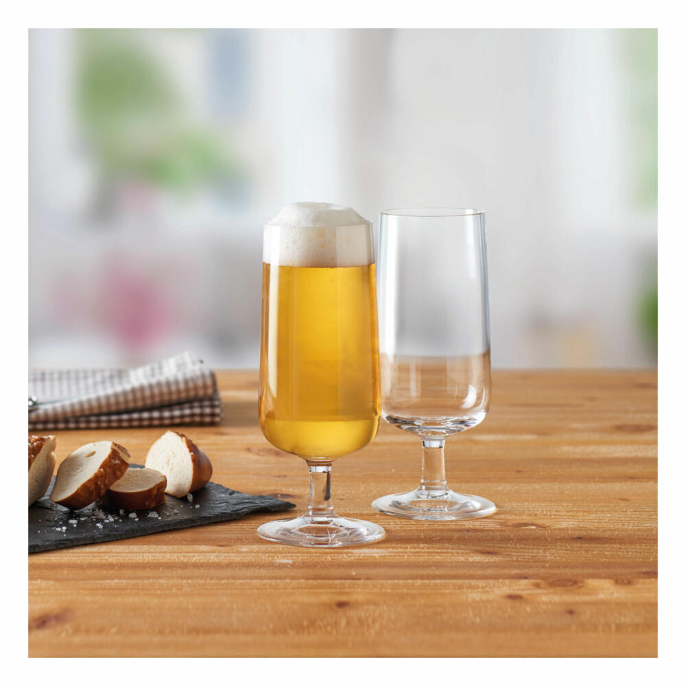 montana: :now beer glass, set of 6, beer tulip, pilsner glass, beer mug, beer tulip, glass, 300 ml, 044466