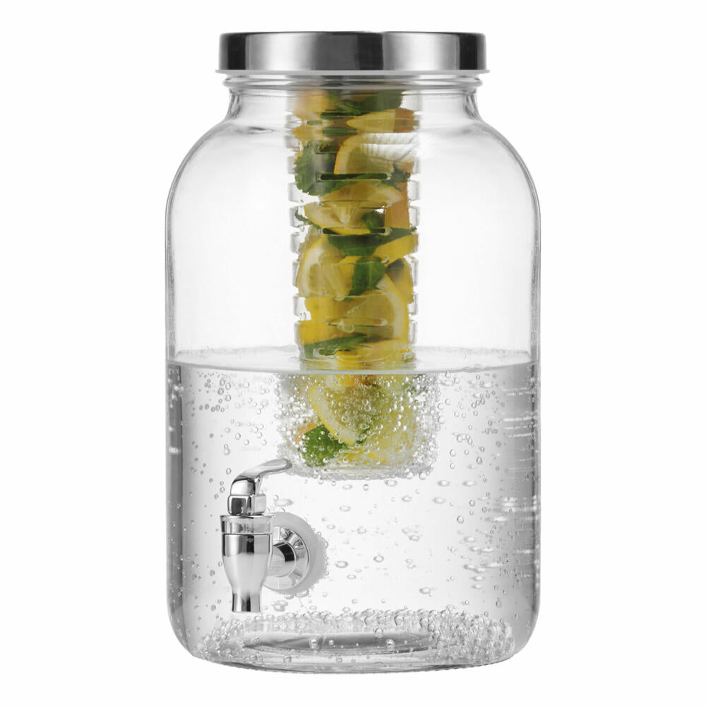 montana: :cool drinks dispenser, with tap, drinks dispenser, water dispenser, juice dispenser, glass, 3.6 L, 050777