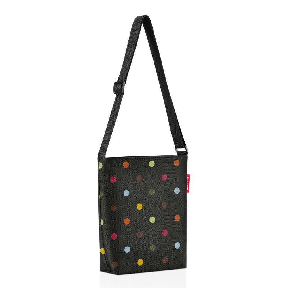 reisenthel shoulderbag S, Schultertasche, Tragetasche, Umhängetasche, Tasche, Polyestergewebe, Dots, 4.7 L, HY7009