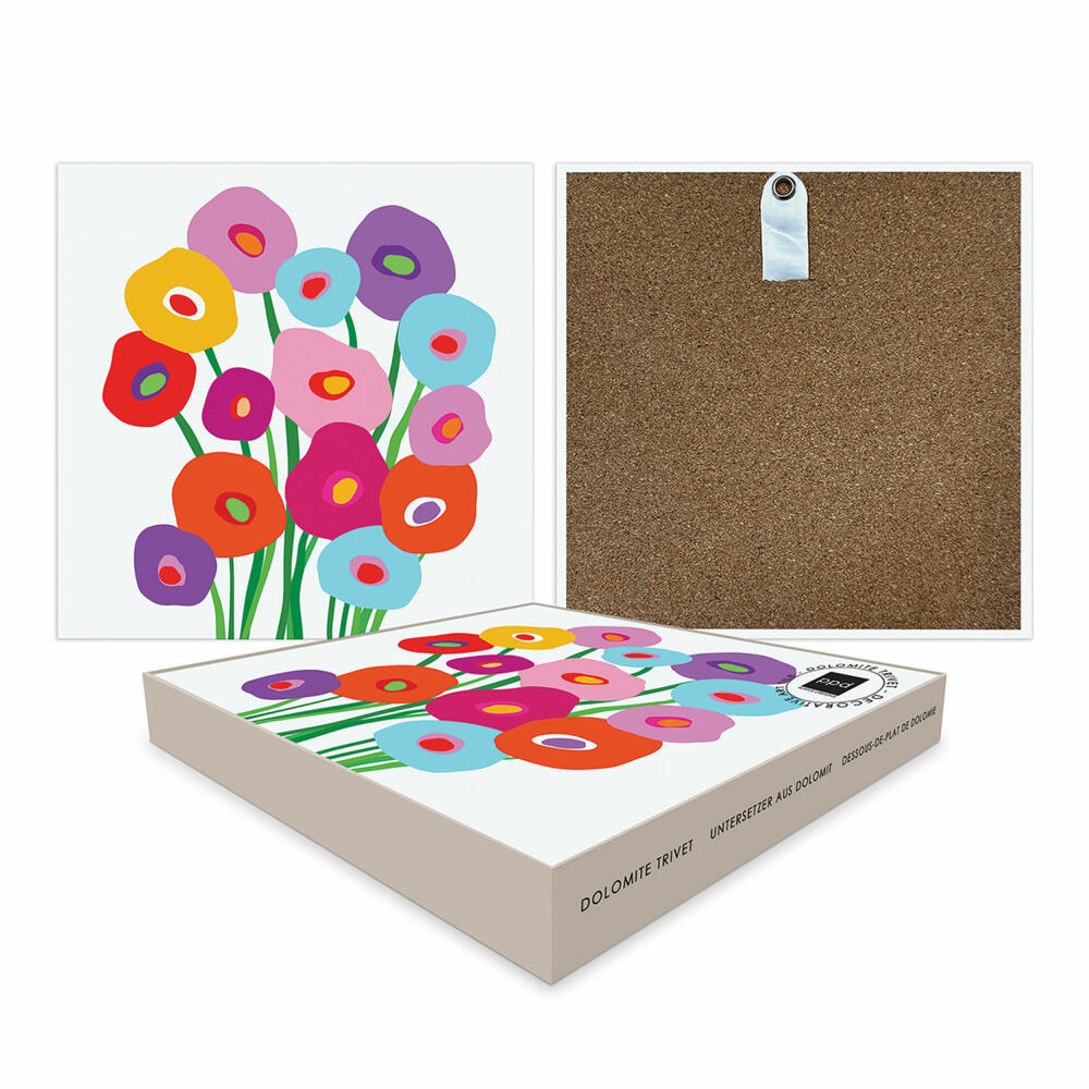 PPD Super Bouquet Trivet Tile, Untersetzer, Glasuntersetzer, Dolomit, 186602553