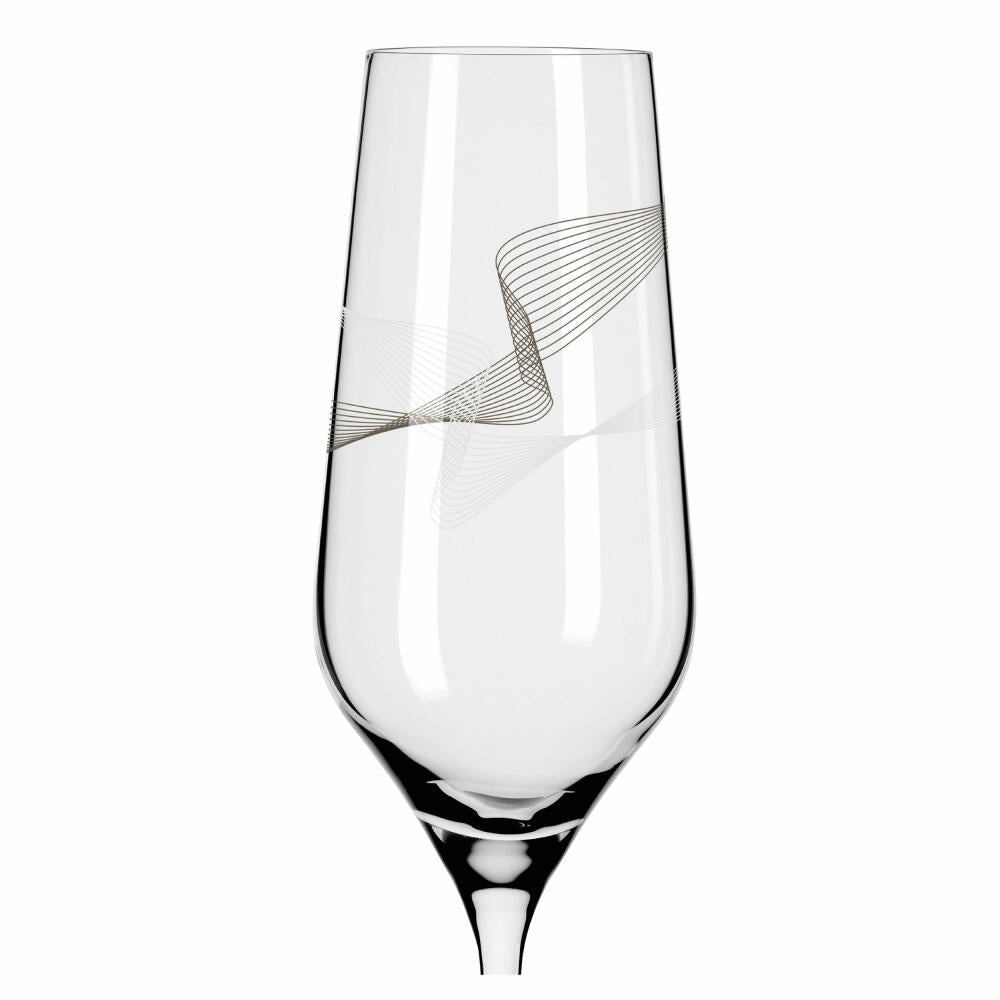 Ritzenhoff Champagnerglas Kristallwind Champagner 2er-Set 002, Sektglas, Romi Bohnenberg, Kristallglas, 250 ml, 3711002