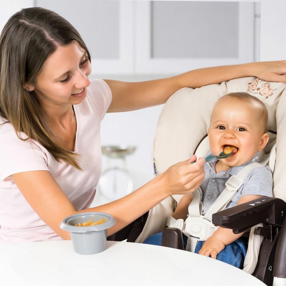 reer MagicSpoon baby spoons, set of 3, with temperature indicator, heat sensor spoon, baby spoon, 23012