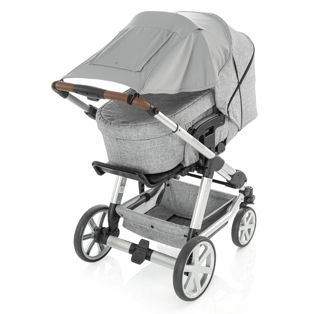 reer ShineSafe Premium Sonnensegel, Sonnenschutz, UV Schutz, Kinderwagen, 84121