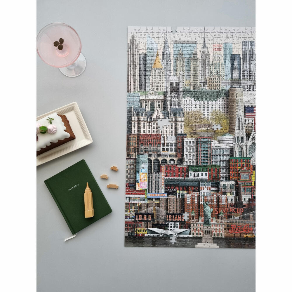 Martin Schwartz Puzzle New York, Städtepuzzle USA, 50 x 70 cm, 1000 Teile, MS0605