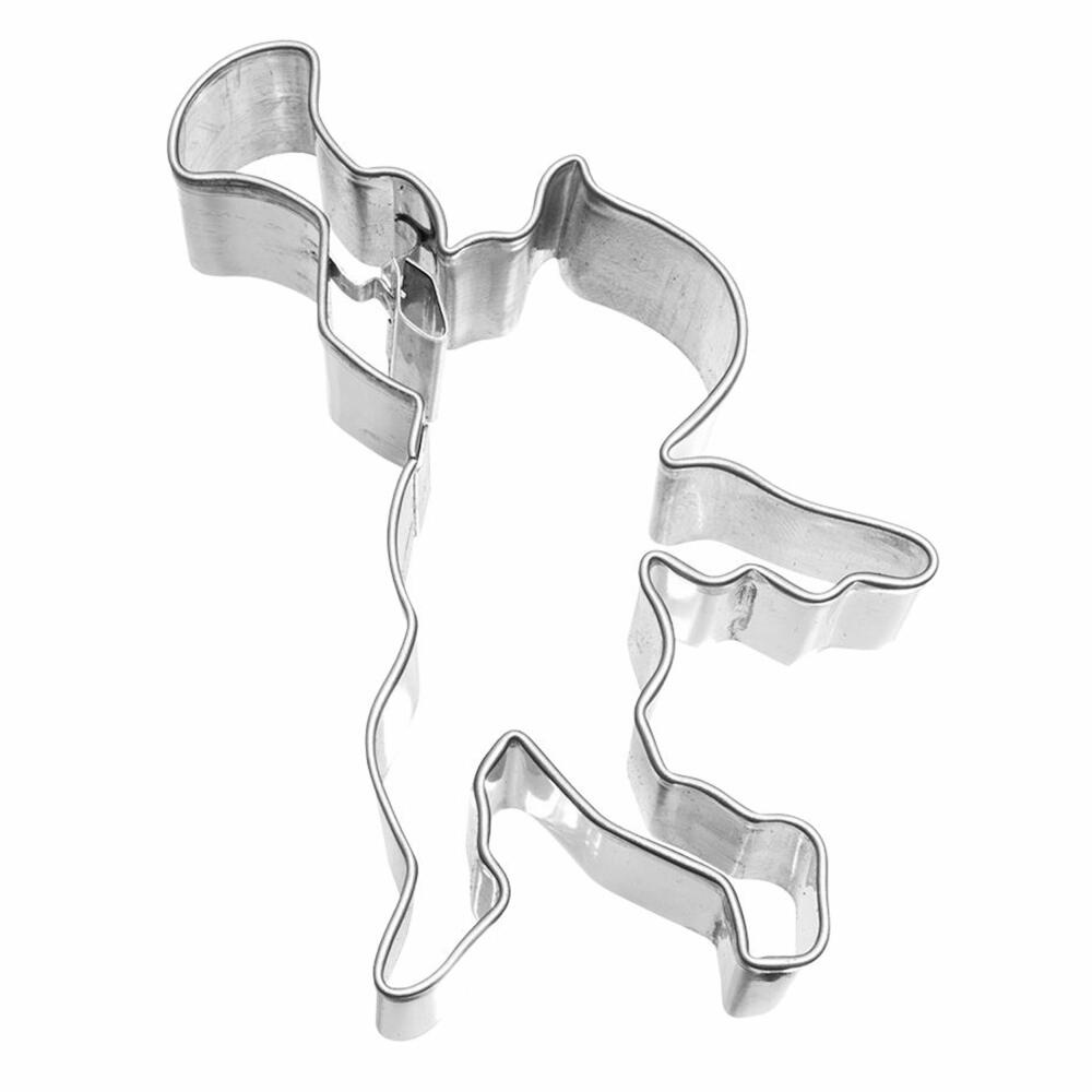 Birkmann cookie cutter trumpet angel, cookie cutter, cookie mold, biscuit, cookies, stainless steel, 8 cm, 191358