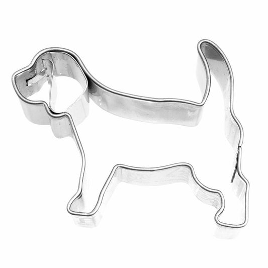 Birkmann cookie cutter Beagle, cookie cutter, cookie shape, biscuit, biscuits, stainless steel, 5 cm, 191433