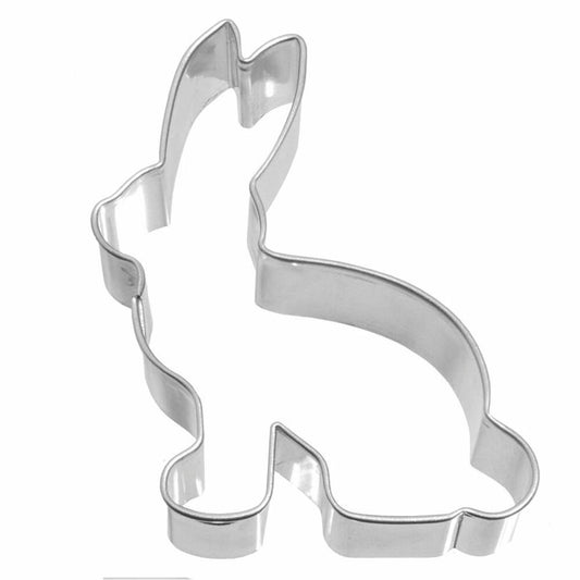 Birkmann Cookie Cutter Sitting Rabbit, Cookie Cutter, Cookie Mold, Biscuit, Stainless Steel, 7 cm, 191617