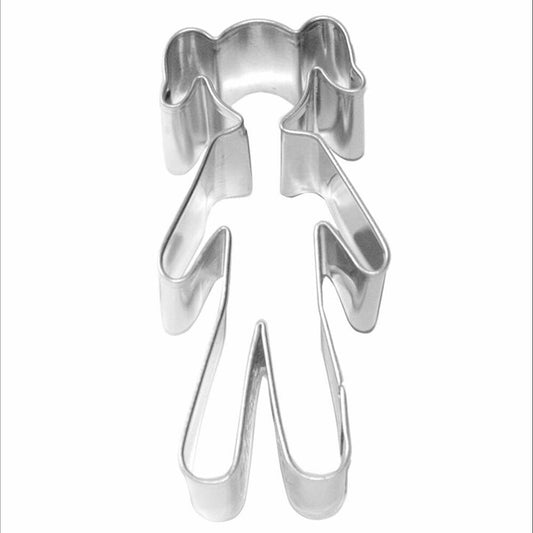 Birkmann cookie cutter girl, cookie cutter, cookie shape, biscuit, cookies, stainless steel, 7 cm, 193178