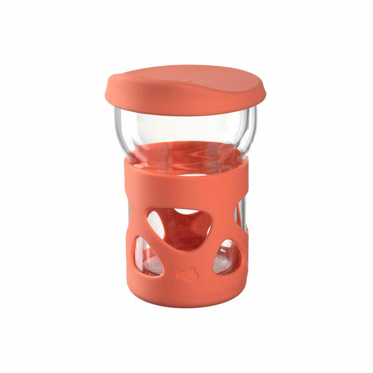 Leonardo To go cup IN GIRO, drinking cup, mug, material mix, orange, 250 ml, 029267