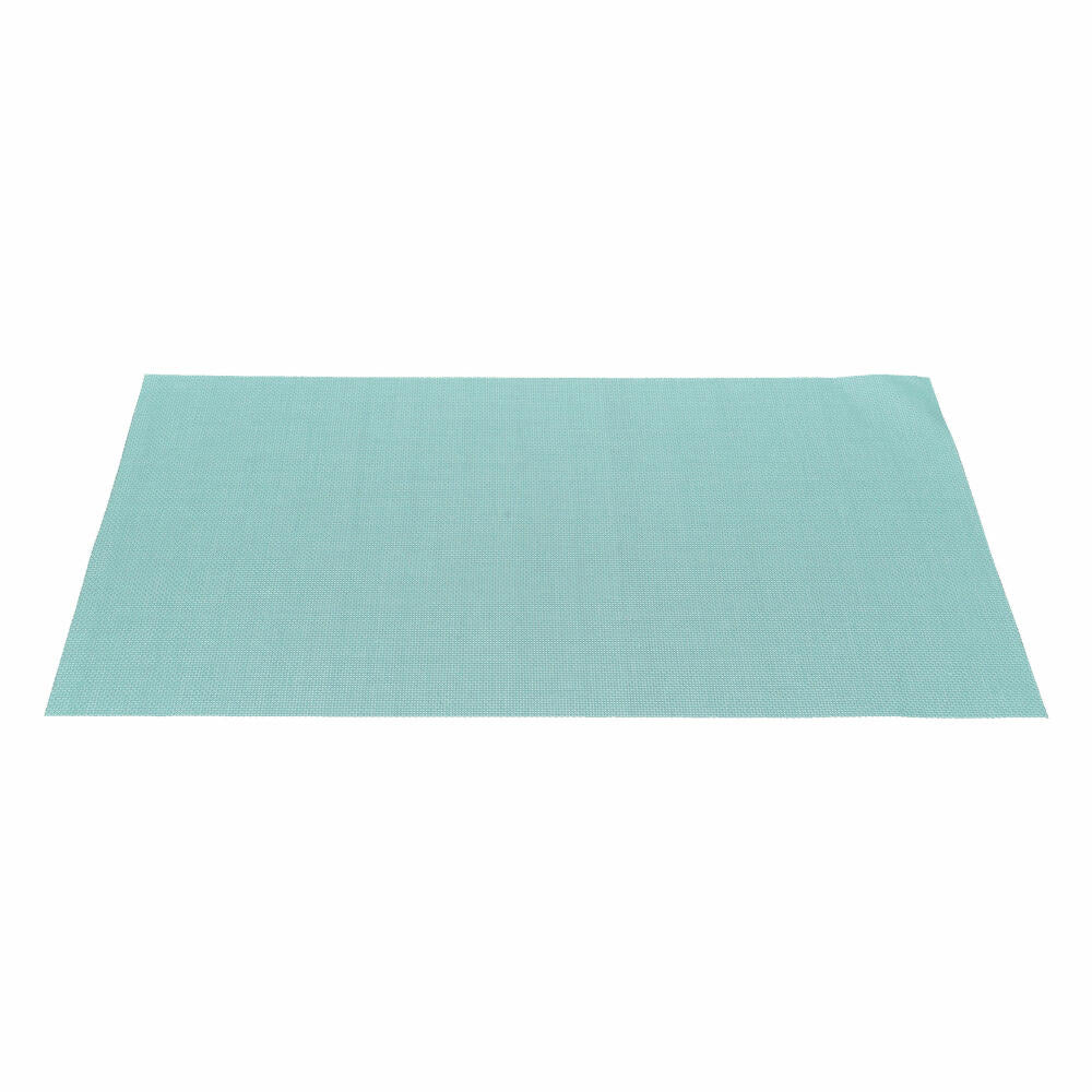 Leonardo Cucina placemat, table set, place mat, placemat, placemats, table set, PVC, turquoise, W 48 cm, 031741