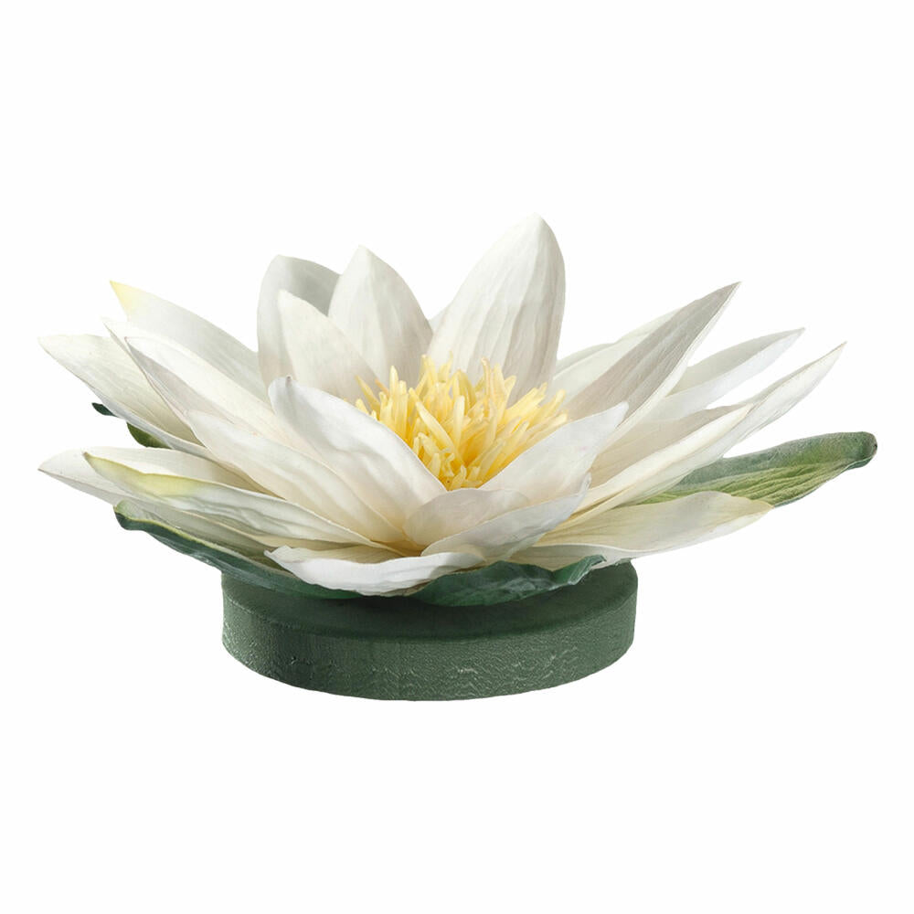 Leonardo Fiore Water Lily Floating, Artificial Flower, Decorative Flower, Rose, Decoration, Ø 18 cm, 031697