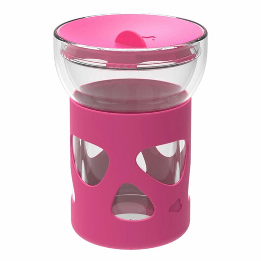 Leonardo To go mug IN GIRO, coffee mug, insulated mug, material mix, pink, 250 ml, 029210