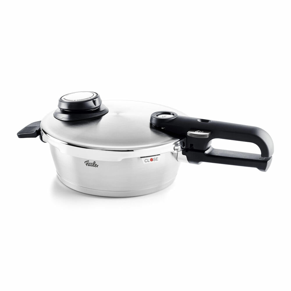 Fissler pressure frying pan Vitavit Premium, pan, stainless steel 18/10, 18 cm, 622-212-01-000