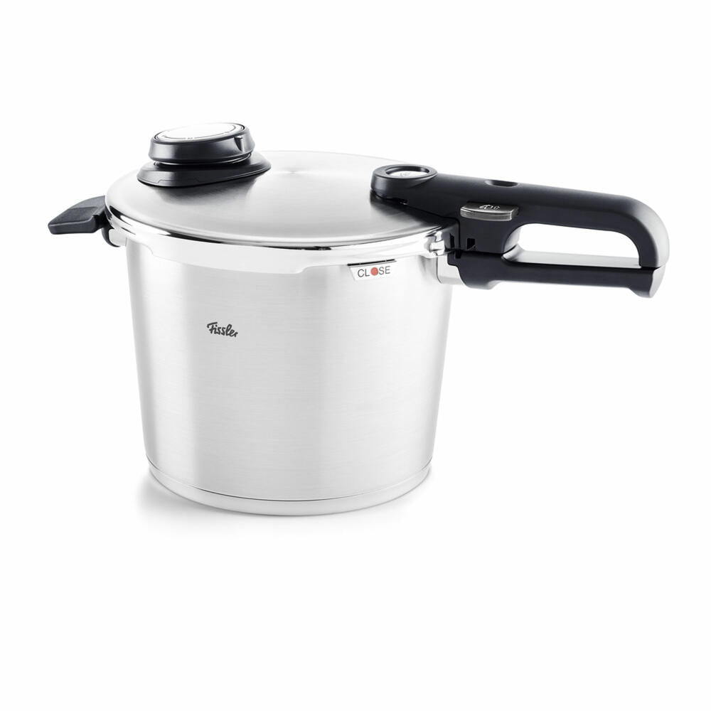 Fissler Vitavit Premium Schnellkochtopf 22 cm, 6 L, mit gelochtem Einsatz, 622-412-06-070