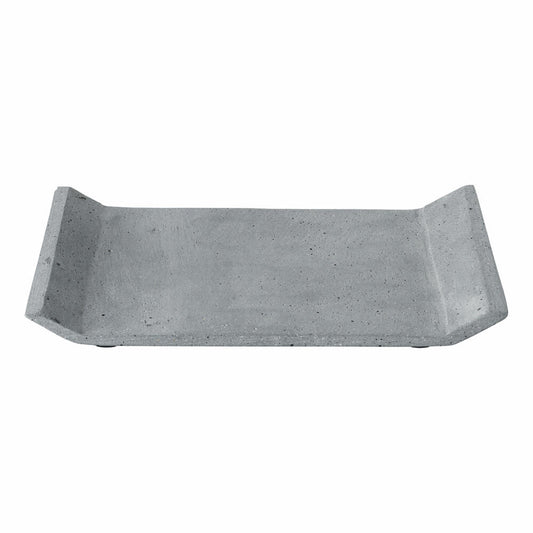 Blomus MOON decorative shelf, shelf, decorative tray, tray, polystone, dark grey, 30 x 20 cm, 65774