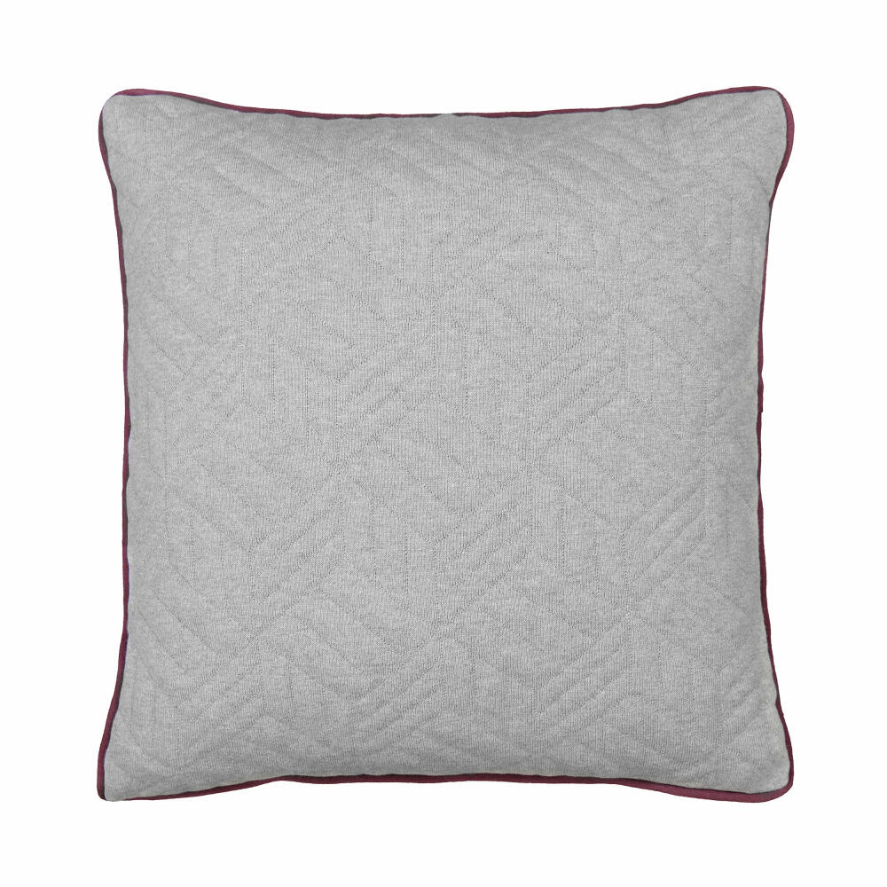 Blomus CUBO Kissenbezug, Kissenhülle, Kissen Hülle, Baumwolle, bicolour, micro chip, gunmetal melange, 65867