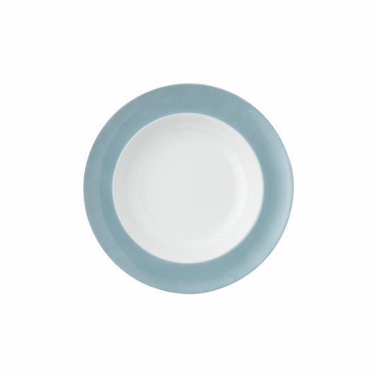 Thomas Suppenteller Sunny Day Soft Blue, tiefer Teller, Pastateller, Porzellan, Blau, 23 cm, 10850-408600-10323