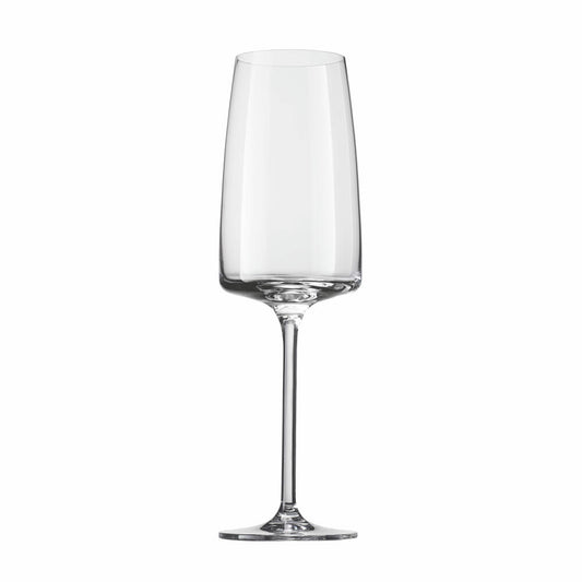 Zwiesel Glas Sekt- und Schaumweinglas Vivid Senses Leicht & Frisch 2er Set, 388 ml, 122430
