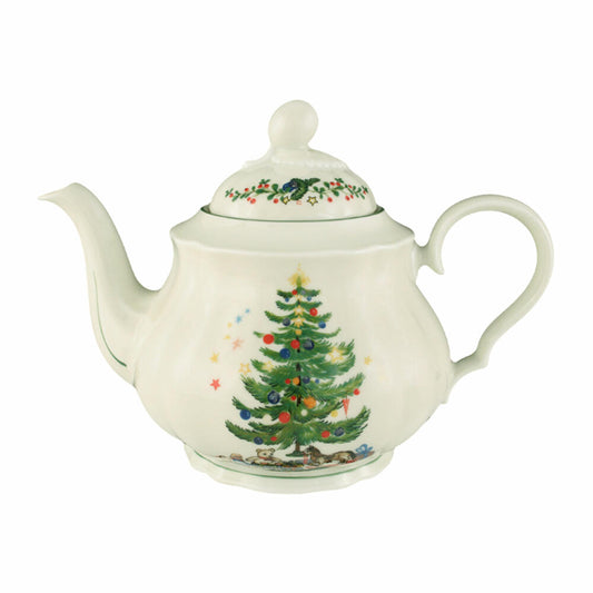 Seltmann Weiden Marie-Luise Kanne, Kaffeekanne, Teekanne, Porzellan, Weihnachten, 1.1 L, 001.297698