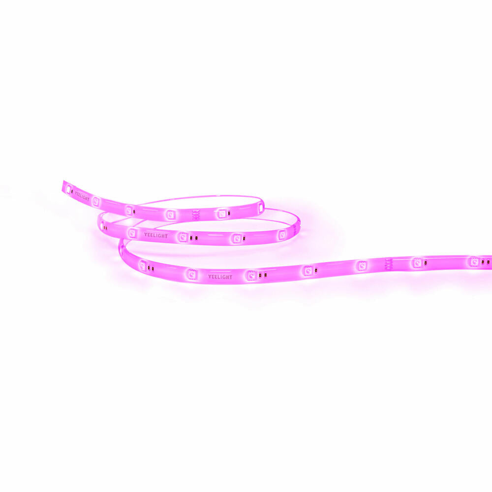 Yeelight LED Streifen Aurora Lightstrip Plus, Light Strip, Dimmbar, Erweiterbar, Smarte Steuerung, RGB, 2 Meter, DD0043W0EU
