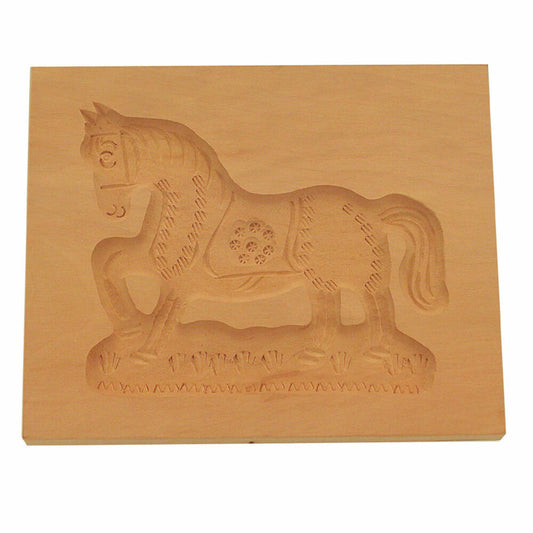 Städter Spekulatius-Model Horse, Wooden Embossing Mold, Cookie Mold, Spekulatius Mold, Wood, 16 x 13 cm, 842120