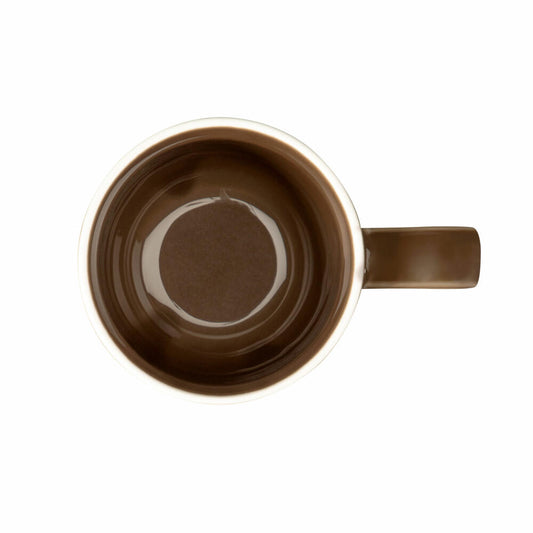 Seltmann Weiden Terra Espressoobertasse, Espressotasse, Espresso Tasse, Porzellan, Erdbraun, 100 ml, 001.766257