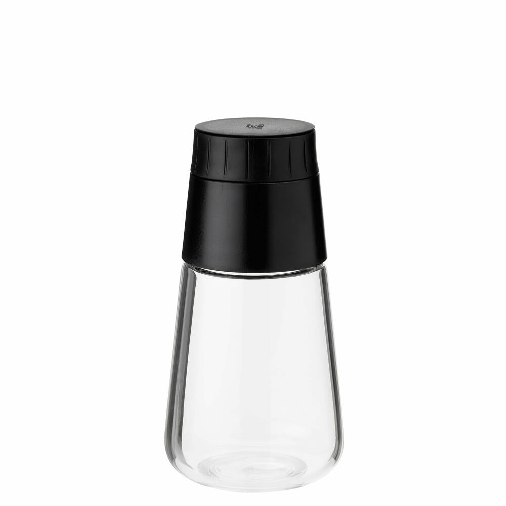 Rig-Tig Dressing Shaker Shake-It Black, Dressingspender, Borosilikatglas, Kunststoff, Schwarz, 350 ml, Z00039-2