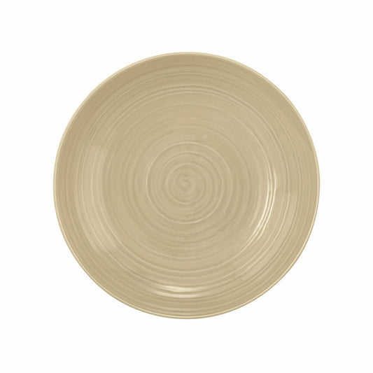 Seltmann Weiden Terra Coupteller Tief, Pastateller, Teller, Porzellan, Sandbeige, Ø 26 cm, 001.766882