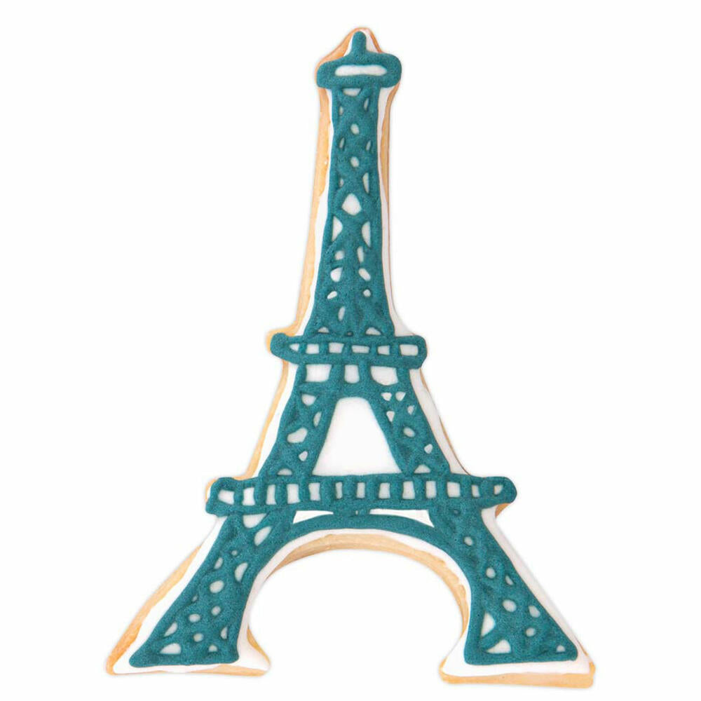 Städter embossed cookie cutter Eiffel Tower, cookie cutter, cookie mold, biscuit, cookies, stainless steel, 8.5 cm, 199163