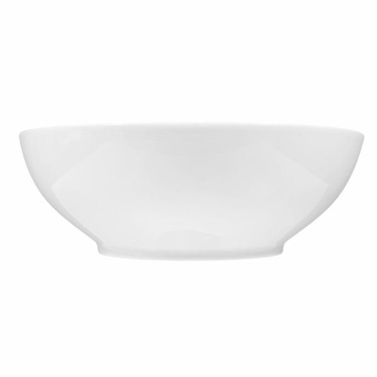 Seltmann Weiden Lido Schüssel Rund, Servierschale, Schale, Porzellan, Weiß, Ø 25.4 cm, 001.199680