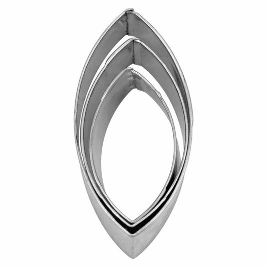 Städter Terrace Cookie Cutter Oval Smooth, Cookie Cutter, Cookie Mold, Biscuit, Cookies, Stainless Steel, 129030