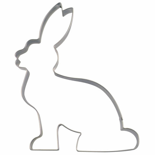 Städter Ausstecher Hase Sitzend, Ausstechform, Plätzchenform, Keks, Plätzchen, Edelstahl, 6.5 cm, 160408