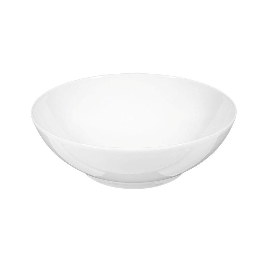 Seltmann Weiden Lido Schüssel Rund, Servierschale, Schale, Porzellan, Weiß, Ø 20.2 cm, 001.199528