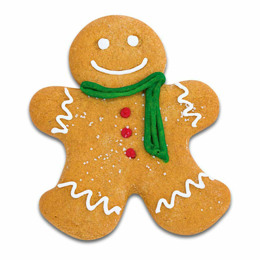 Städter gingerbread man cookie cutter, cookie cutter, cookie mold, biscuit, cookies, stainless steel, 9.5 cm, 041318