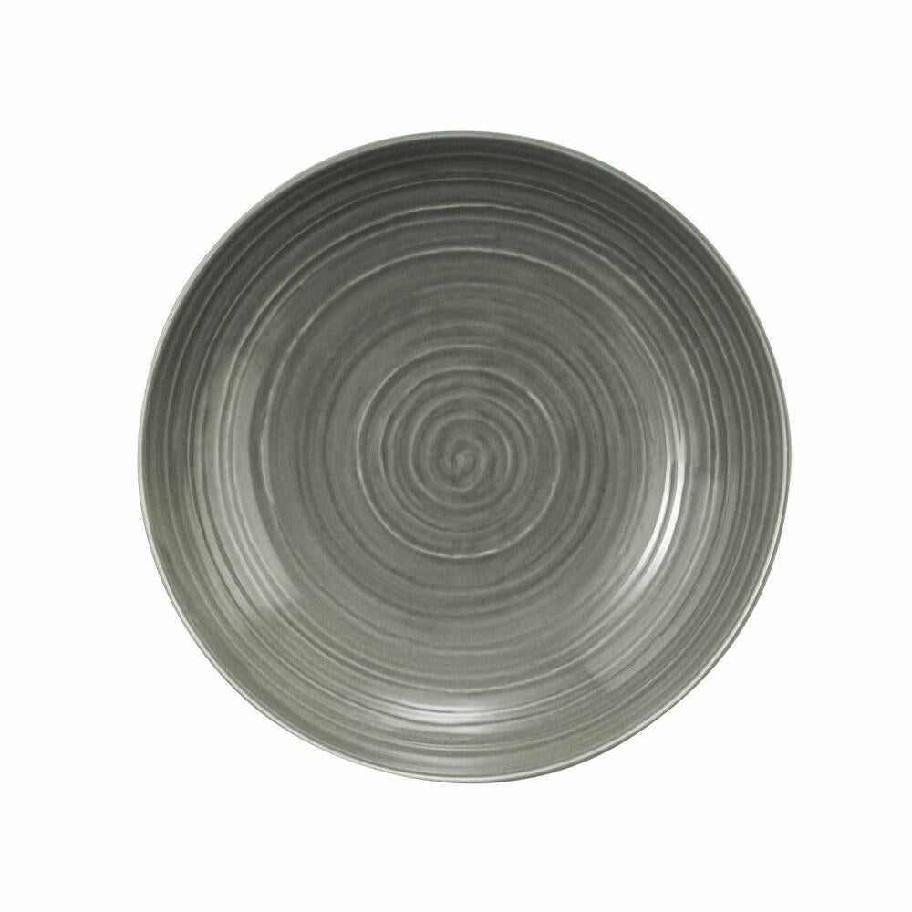 Seltmann Weiden Terra Coupteller Tief, Pastateller, Teller, Porcelain, Pearl Grau, Ø 26 cm, 001.766884