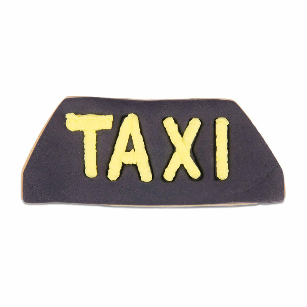 Städter Präge-Ausstecher Taxi, Ausstechform, Plätzchenform, Keks, Plätzchen, Edelstahl, 7.5 cm, 048133